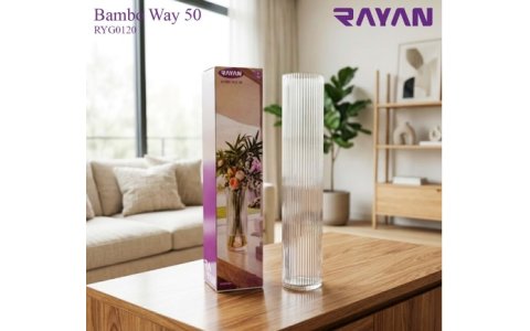 RAYAN BAMBO WAY ➡️50CM⬅️ SILINDIR VAZO**12