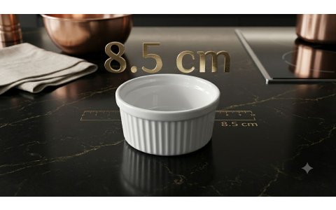 VIDREX RM-8.5 PORSELEN FIRIN KABI ➡️TEKLİ⬅️  8,5CM****48