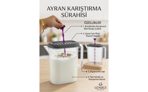 HEREVIN 3LT AYRAN SÜRAHI***12