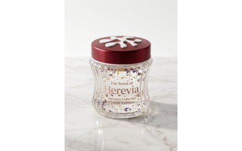 HEREVIN 950ML ÇIZGILI CAM KAVANOZ(KARISIK RENK)*6