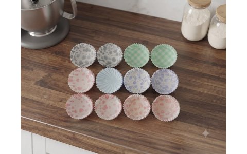 ENFA 100LÜ KAGIT KEK KALIBI(11CM)**PAKET 12