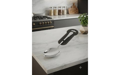 ENFA KARTELALI 25CM METAL SERVIS KASIK**240