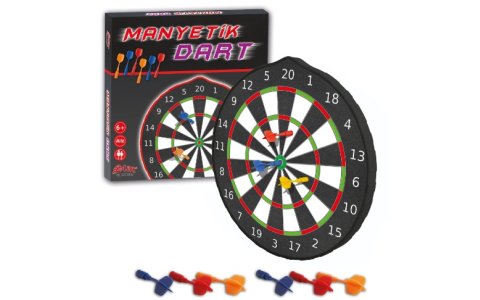 STAR➡️ MANYETIK ⬅️BÜYÜK BOY DART (Ebat:35x37x0,5 mm)**6