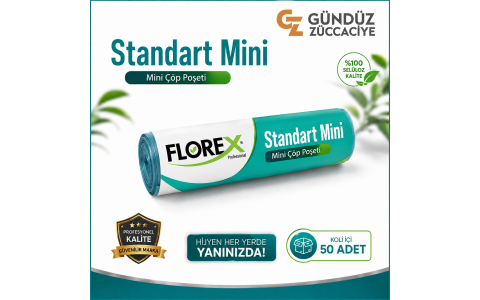 FLOREX MINI BOY ÇÖP POSETI(44X45CM)*50