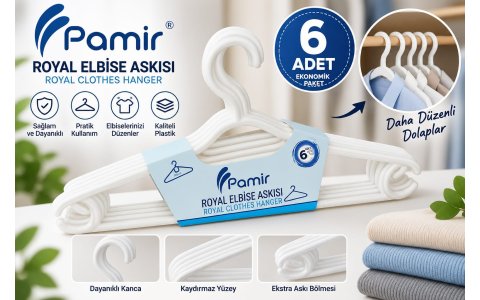 PAMIR ROYAL➡️6LI ⬅️ELBISE ASKI**34