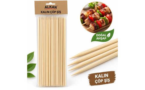 ALKAN KALIN ÇÖP ŞİŞ ➡️40 CM UZUNLUK⬅️***100