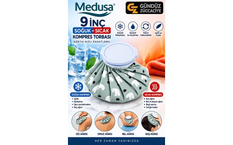 MEDUSA ➡️9INÇ⬅️SOGUK+SICAK KOMPRES TORBASI**50