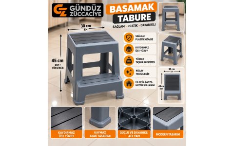ÇELIK AYNA ZILKALE ÇIFTRENKLI ➡️KAYMAZ BASAMAKLI BYK TABURE⬅️**1