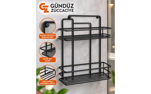 NILSAH METAL ➡️IKI KATLI⬅️ DIKD YAPISKANLI SIYAH  DÜZENLEYICI***1