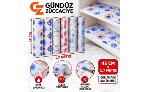 DELUX ➡️45CM 1,7 METRE⬅️ ÇOK AMAÇLI RAF ÖRTÜSÜ**75