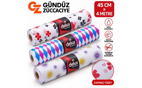 DELUX ÇOK AMAÇLI KÖPÜK RAF ÖRTÜSÜ ➡️45CM*4MT⬅️***50