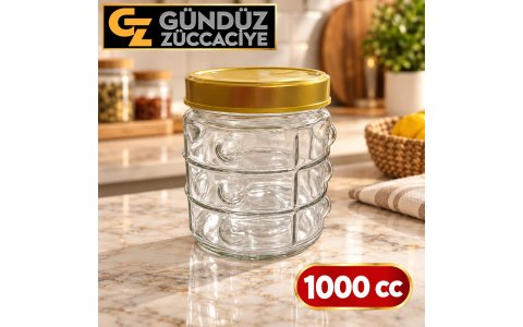 SIGMA DÜGMELI ➡️TEKLİ⬅️ 1000CC SADE KAVANOZ***6