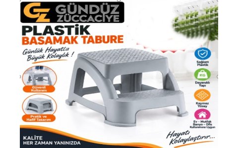 AKAY PLAS KÜÇÜK BASAMAK TABURE*12