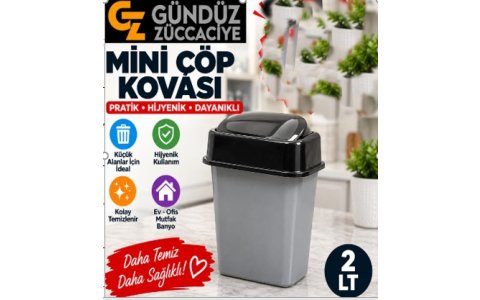 AKAY PLS 1NO GIRDAP ÇÖP KOVASI(2LT)**24