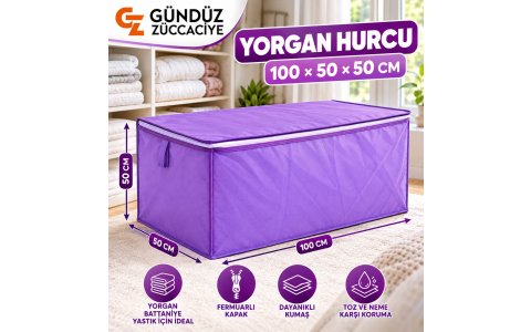 NURTEKS TEKLI  TELA MEGA YORGAN HURÇ➡️100*50*50CM⬅️**25