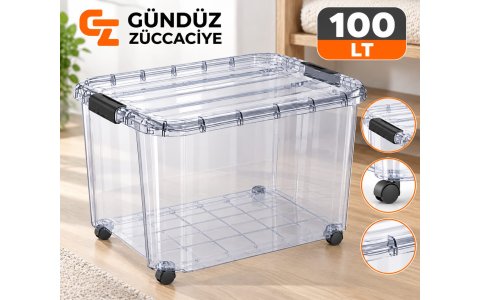 VIOLETTA➡️100LT⬅️TEKERLEKLI FAMILY BOX**4
