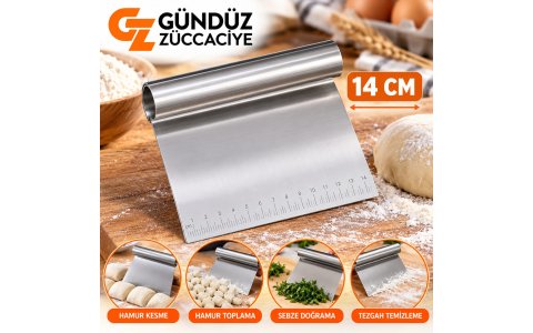 ENFA ➡️14CM METAL⬅️ HAMUR KESICI**150