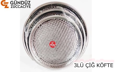 3 LÜ ÇIG KÖFTE SET (KOLİ İÇİ:12)