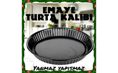 ALEV EMAYE TURTA TART KALIBI (KOLİ İÇİ:50)