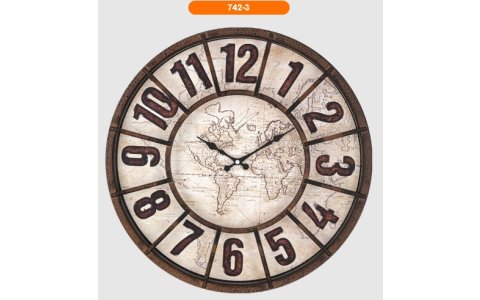 GALAXY 49,5 CM DEKORATIF DUVAR SAATI*10