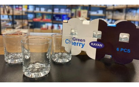 RAYAN GREEN CHERRY ➡️6LI⬅️*270ML* CAM BARDAK***12