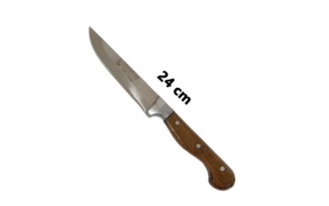 GÜNDÜZ 2NO BILEZIKLI AHSAP SAPLI BIÇAK (24 CM)*1