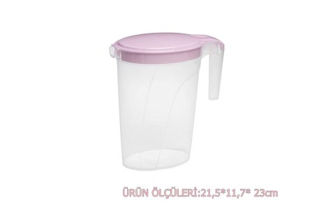 ÜÇSAN PLS 2LT SEFFAF OVAL SÜRAHI**24