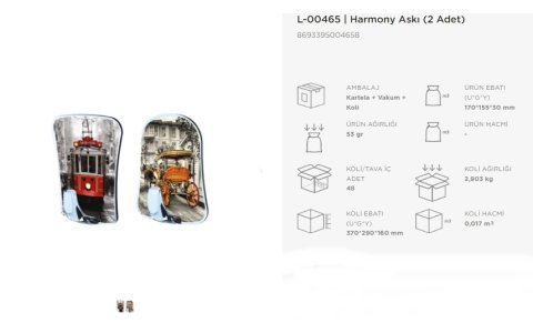 LÜX PLS 2LI HARMONI ASKI**48