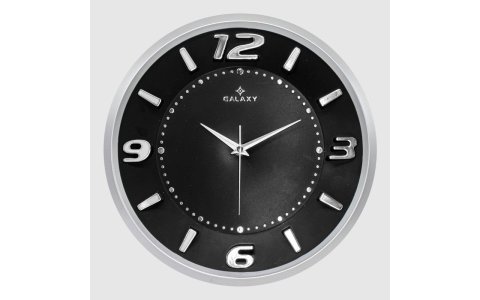 GALAXY ➡️SIYAH KASA GUMUŞ VARAK⬅️ DES SAAT**20