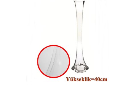 ESMILA 40CM SEFFAF FIL AYAGI**4