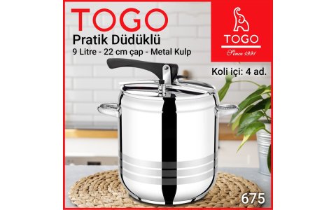 TOGO PRATIK 9LT DÜDÜKLÜ TENCERE*4