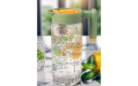 HEREVIN 1,46LT CICEKLI DES DIP ÇIZGILI SÜRAHI*12