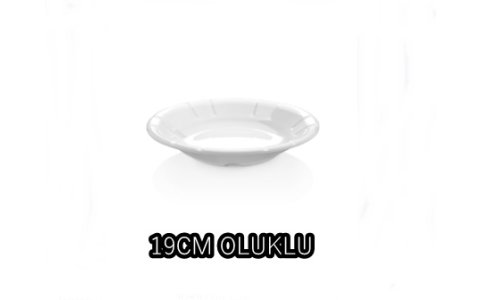 ISRA MELAMIN 19CM OLUKLU YEMEK TABAK**90