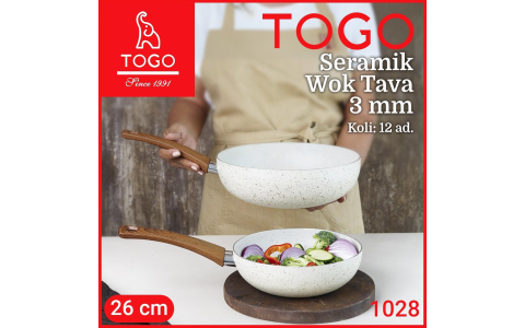 TOGO SERAMIK 26CM 3MM WOK TAVA**14