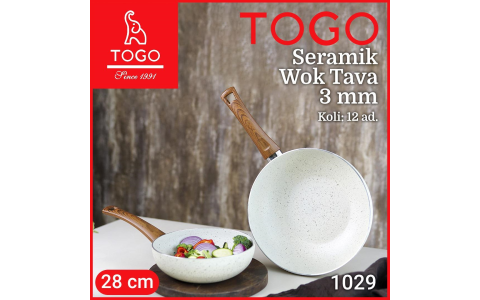 TOGO SERAMIK 28CM 3MM WOK TAVA**12