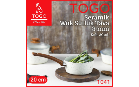 TOGO ULTRA GRANIT 20CM 3MM WOK SÜTLÜK**20