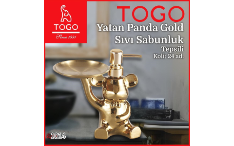 TOGO 21-E GOLD AYAKTA PANDA TEPSILI SIVI SABUNLUK**24