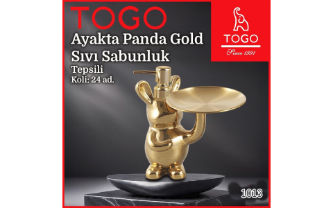 TOGO 21-F GOLD AYAKTA PANDA TEPSILI SIVI SABUNLUK**24