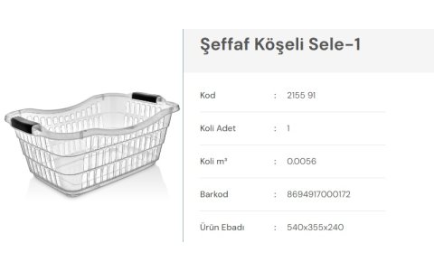 BURSEV SEFFAF KÖSELI SELE**12