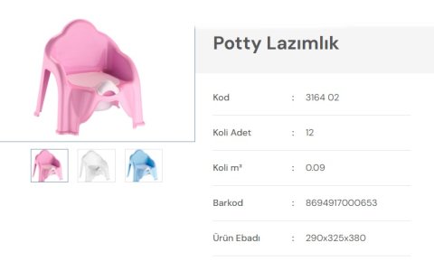 BURSEV POTTY LAZIMLIK**12