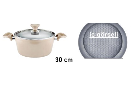 PAN-DORA KRISTAL GRANIT 30M EZME DERIN TENCERE(4MM)**6