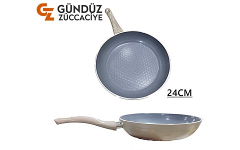 PAN-DORA KRISTAL GRANIT 24CM EZME TEK KULP TAVA (4MM)**12