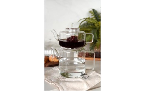 LUCA MIA KEYFIDEM CAM ÇAYDANLIK (1300ML+900ML)**12