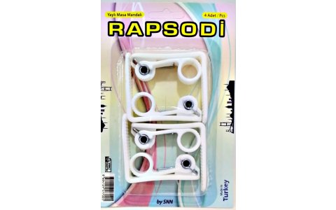 RAPSODI YAYLI MASA MANDALI(KOLİ İÇİ:36)