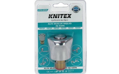KNITEX ALFA AÇ KAPA MUSLUK BASLIGI**