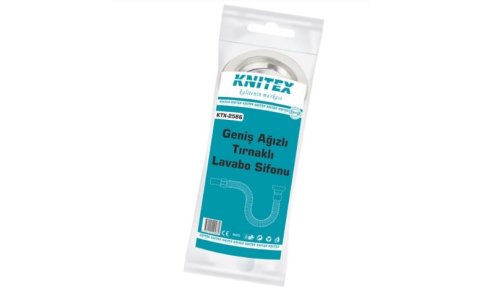 KNITEX GENIS AGIZLI TIRNAKLI LAVABO SIFONU**50