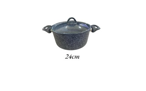 ÇIRAGAN EZME 24CM SIYAH DERIN TENCERE*8
