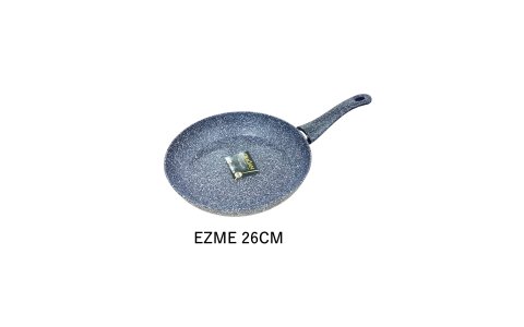 ÇIRAGAN EZME 26CM SIYAH TEKSAP TAVA *12