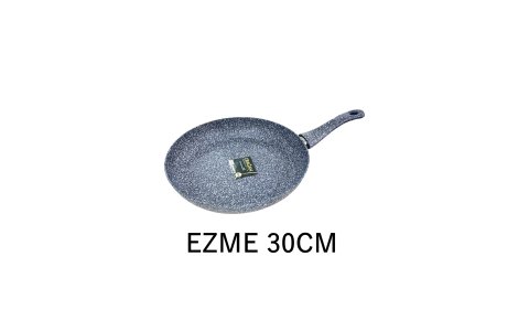 ÇIRAGAN EZME 30CM SIYAH TEKSAP TAVA *12