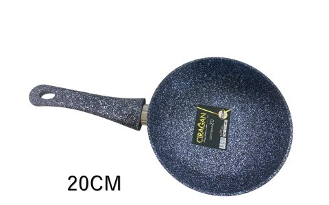 ÇIRAGAN EZME 20CM SIYAH TEKSAP TAVA*10